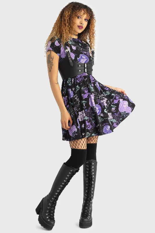 Ghoul Reunion Aop Mini Dress