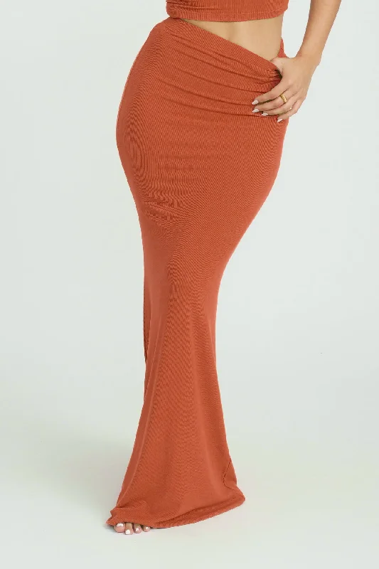 Dom Maxi Skirt - Amber