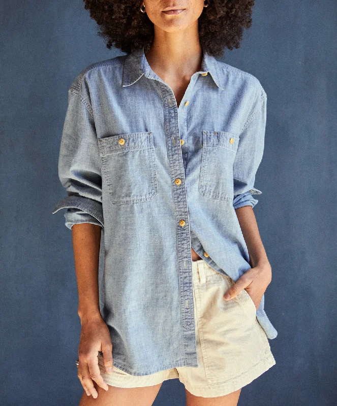 Women's Chambray Utility Shirt