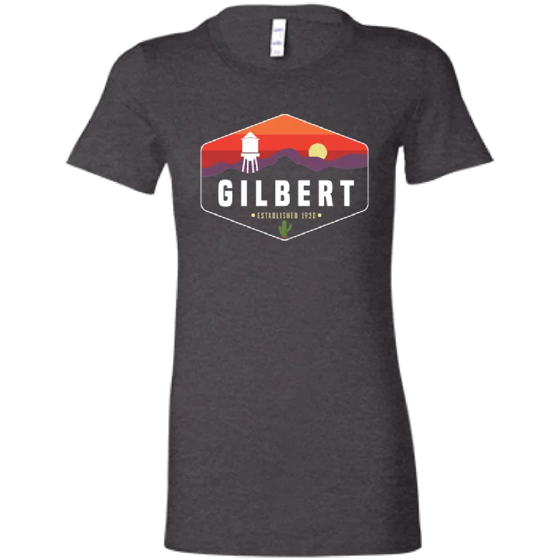 Women's Cut Shirt | Gilbert Sunset | Asphalt