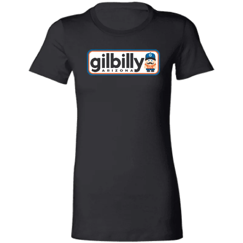 Women's Cut Shirt | Gilbilly Logo | Black