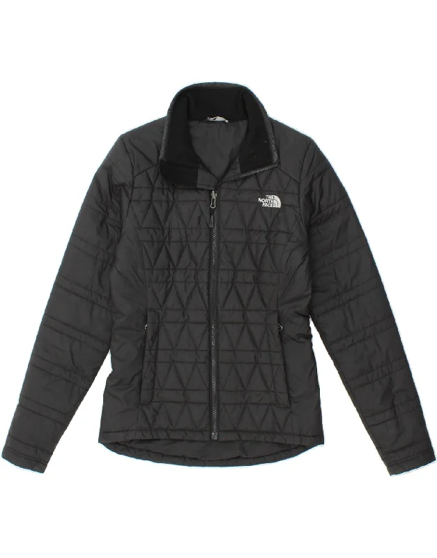 THE NORTH FACE Womens Padded Jacket UK 6 XS Black Polyester