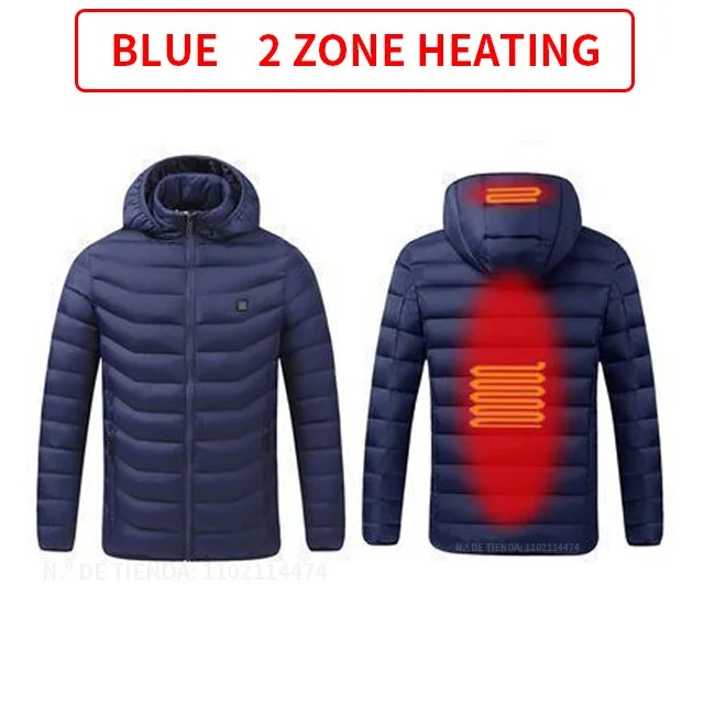 2 Areas Heated Black