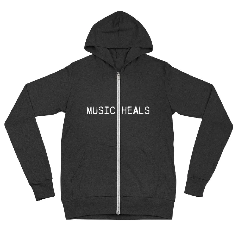 SR Music Heals Zip Hoodie