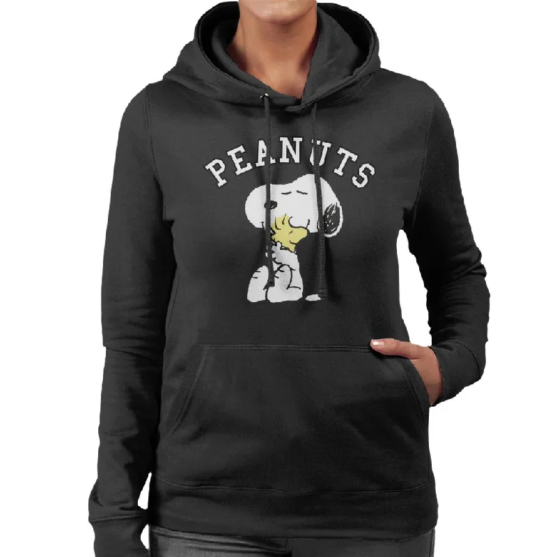 Peanuts Snoopy Hugs Woodstock Women's Hooded Sweatshirt