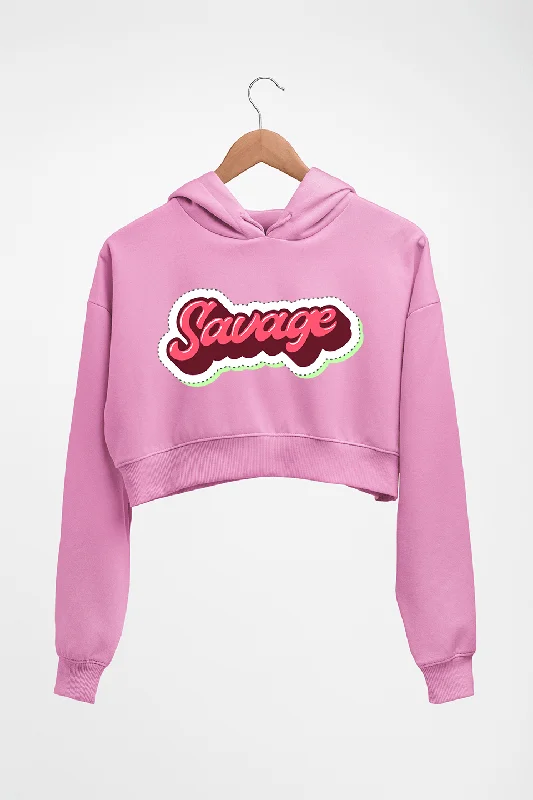 Savage Crop HOODIE FOR WOMEN