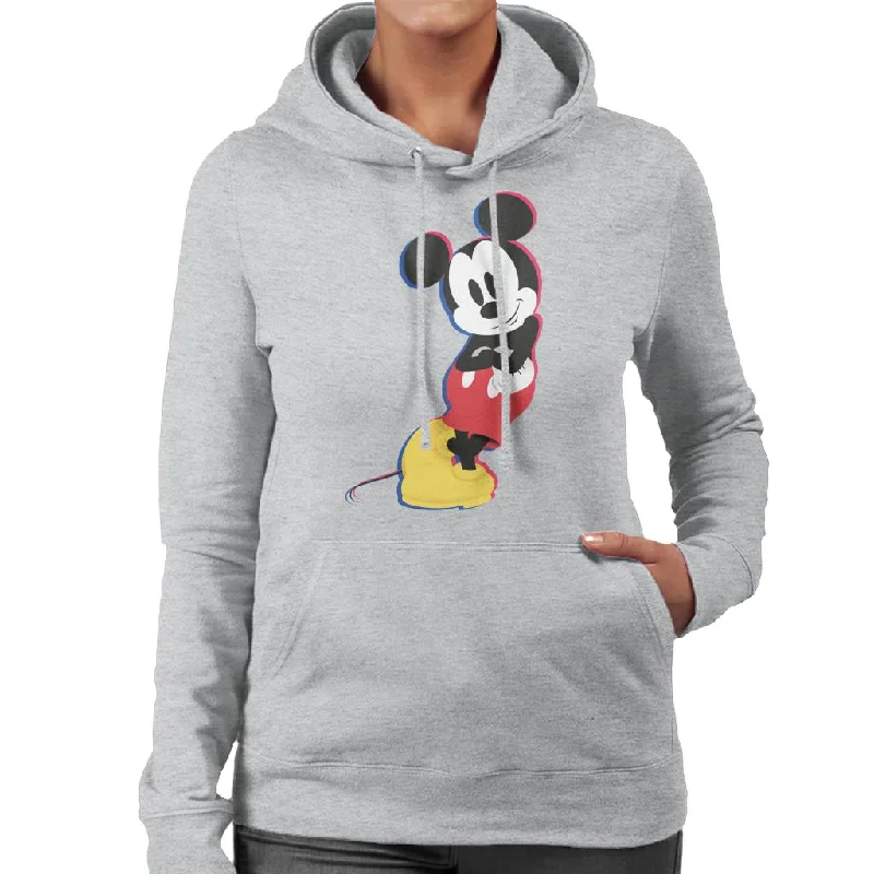 Disney Mickey Mouse Lean Women's Hooded Sweatshirt