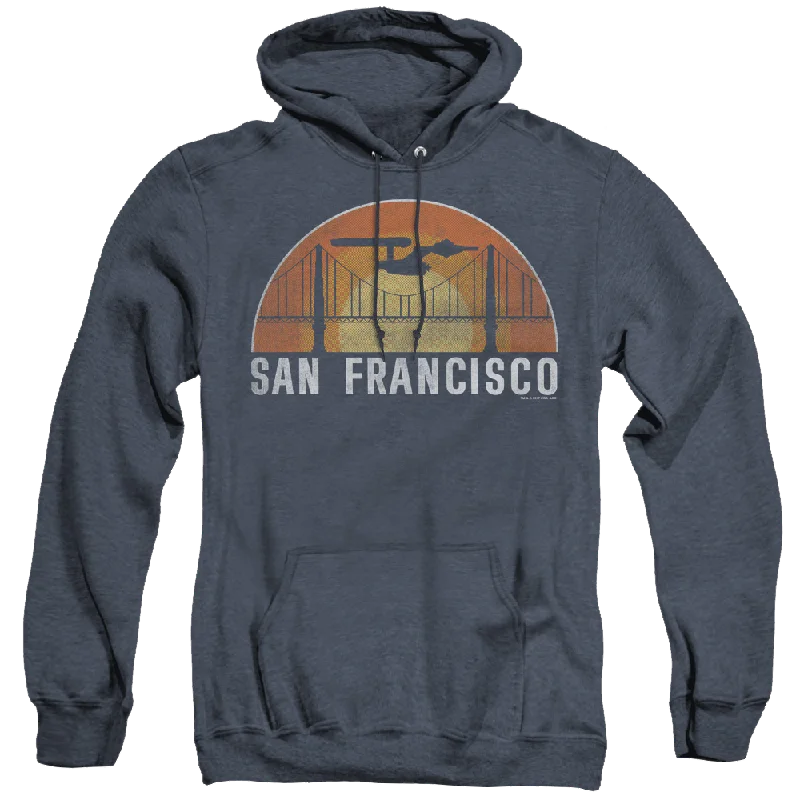 Ncis San Francisco Trek - Heather Pullover Hoodie