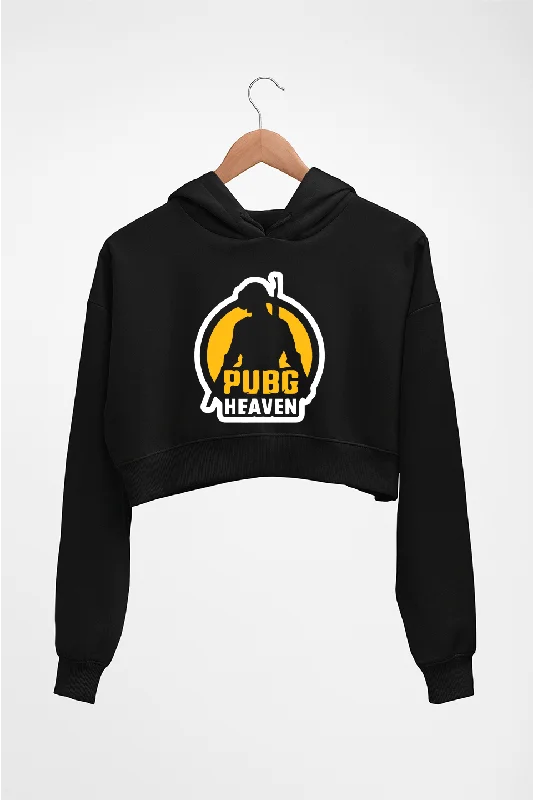 PUBG Pubg Heaven Crop HOODIE FOR WOMEN