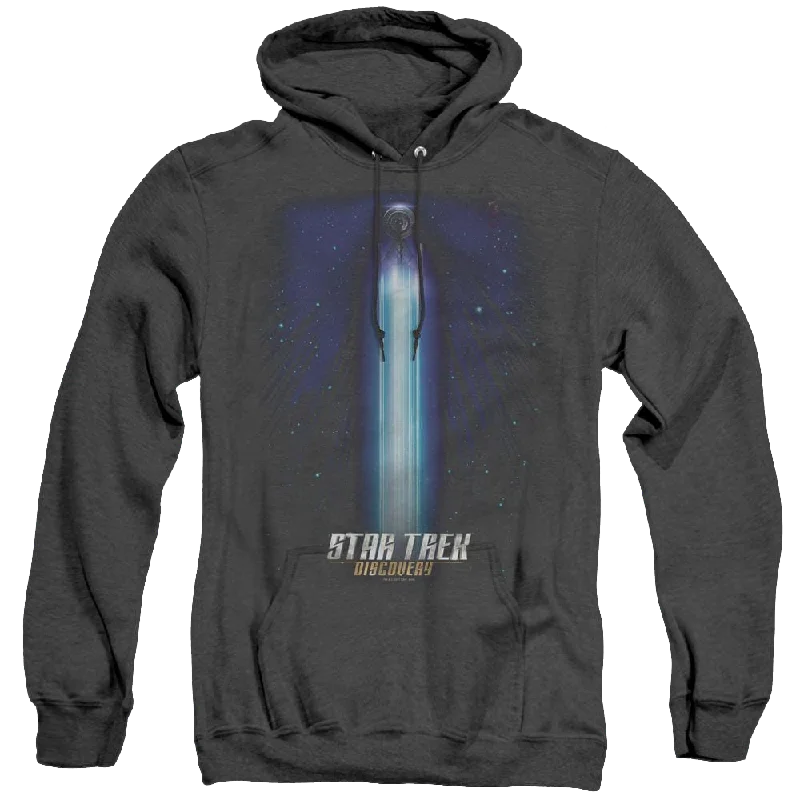 Star Trek Discovery Beams - Heather Pullover Hoodie