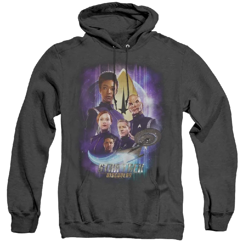 Star Trek Discovery Discoverys Finest - Heather Pullover Hoodie