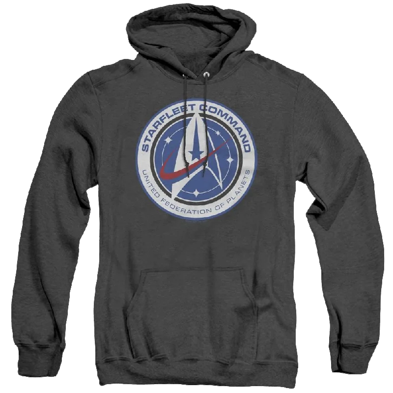 Star Trek Discovery Starfleet Command - Heather Pullover Hoodie