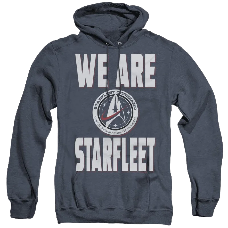 Star Trek Discovery We Are Starfleet - Heather Pullover Hoodie