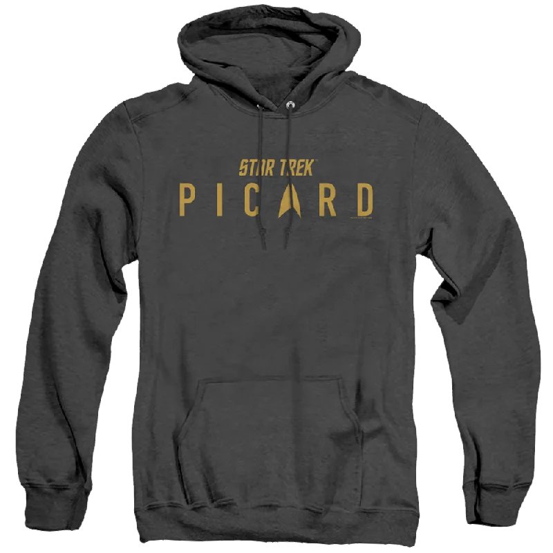 Star Trek Picard Picard Logo - Heather Pullover Hoodie