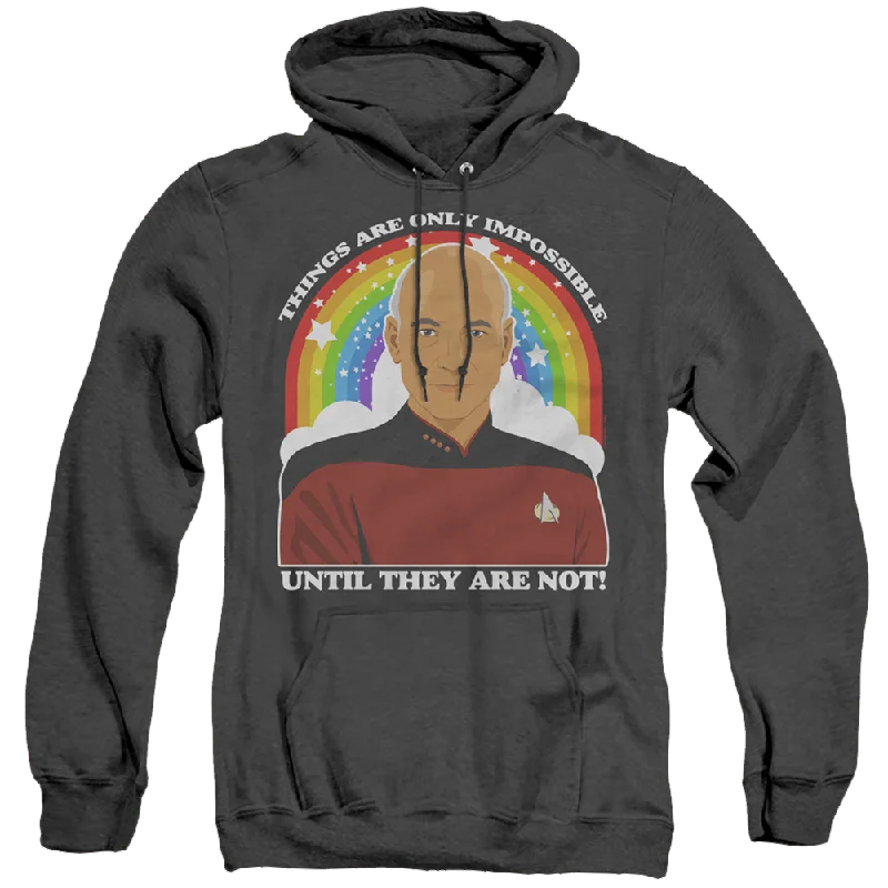 Star Trek The Next Generation Impossible - Heather Pullover Hoodie