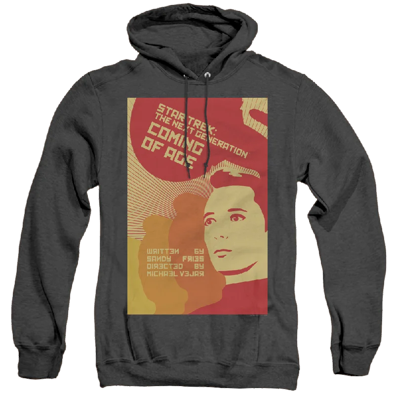 Star Trek The Next Generation Tng Season 1 Episode 19 - Heather Pullover Hoodie