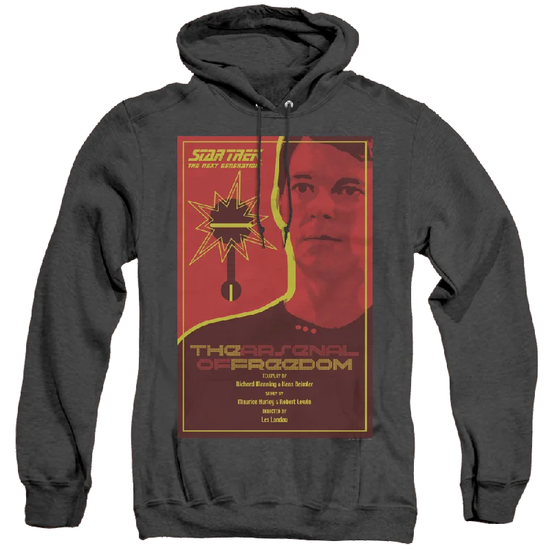 Star Trek The Next Generation Tng Season 1 Episode 21 - Heather Pullover Hoodie