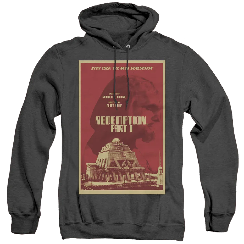 Star Trek The Next Generation Tng Season 4 Episode 26 - Heather Pullover Hoodie