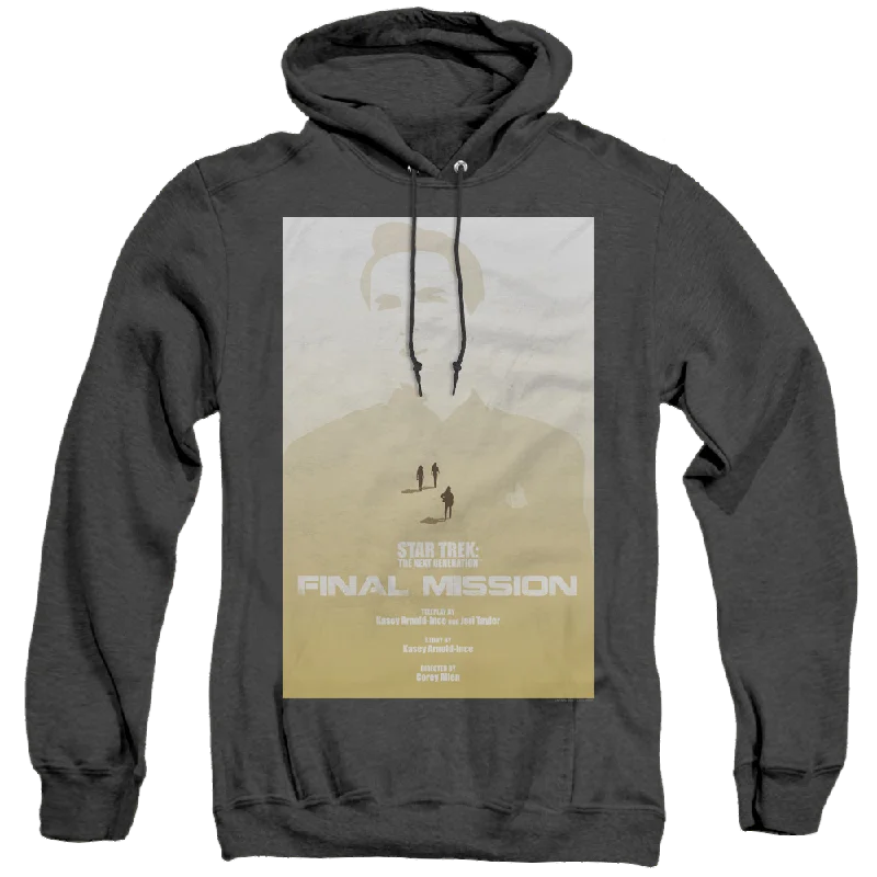 Star Trek The Next Generation Tng Season 4 Episode 9 - Heather Pullover Hoodie