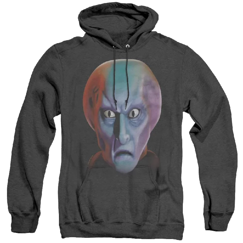 Star Trek The Original Series Balok Head - Heather Pullover Hoodie