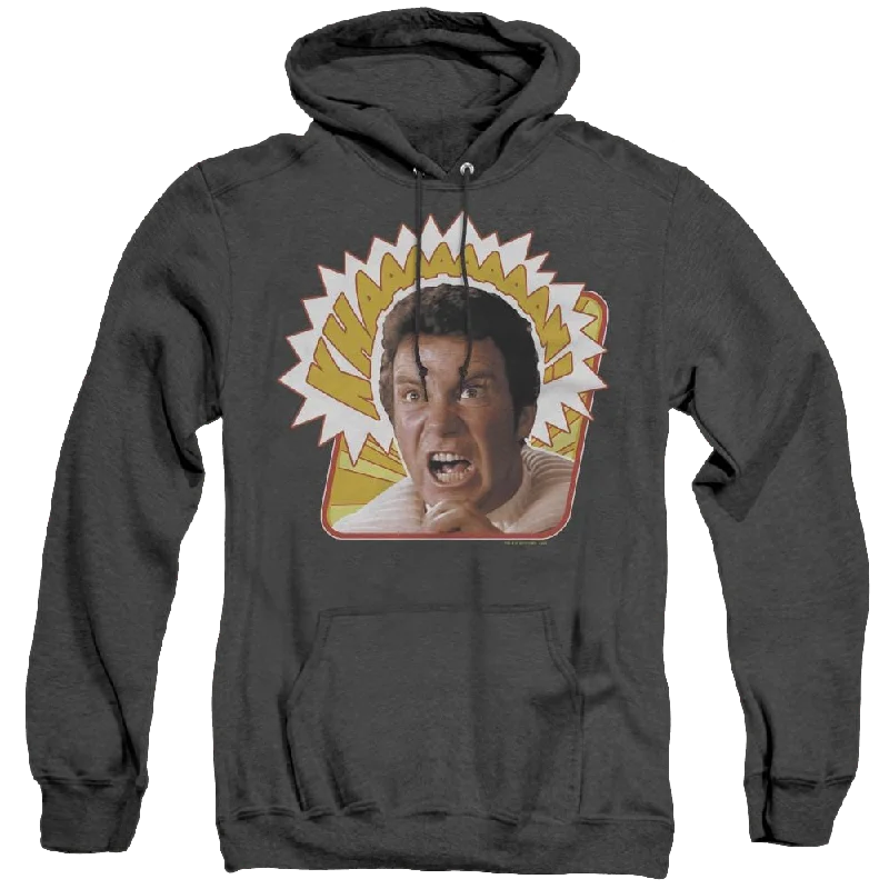 Star Trek The Original Series Khaaaaaan - Heather Pullover Hoodie