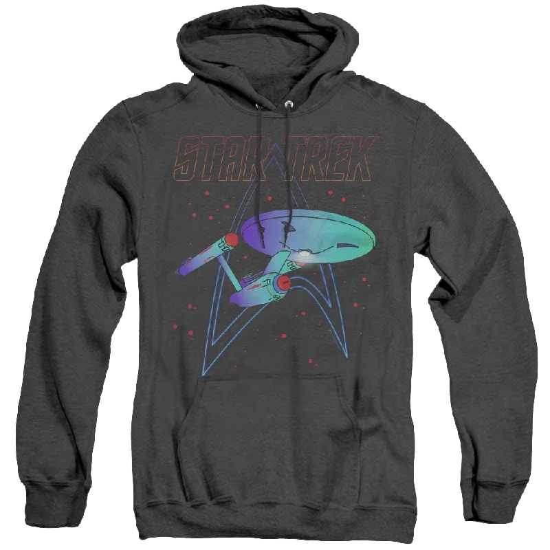 Star Trek The Original Series Neon Trek - Heather Pullover Hoodie