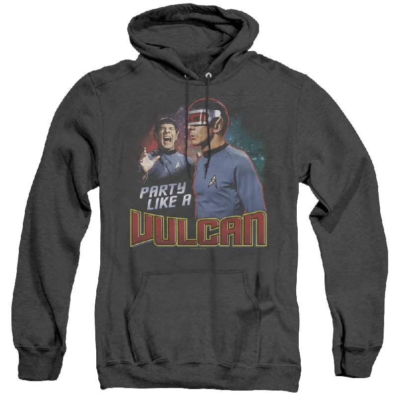 Star Trek The Original Series Party Like A Vulcan - Heather Pullover Hoodie