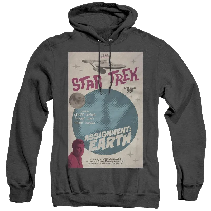 Star Trek The Original Series Tos Episode 55 - Heather Pullover Hoodie