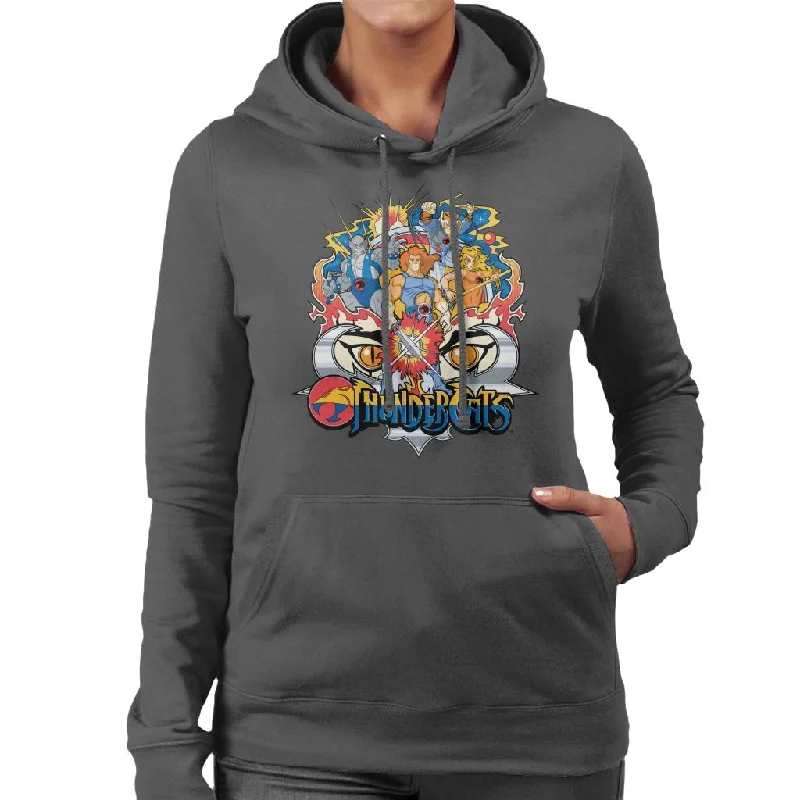 Thundercats Character Montage Women's Hooded Sweatshirt