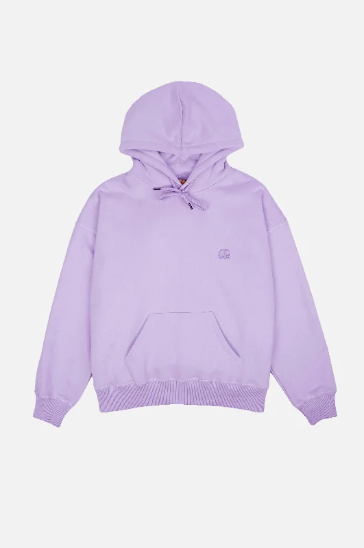 Trendsplant Organic Essential Oversized Hoodie Lavender