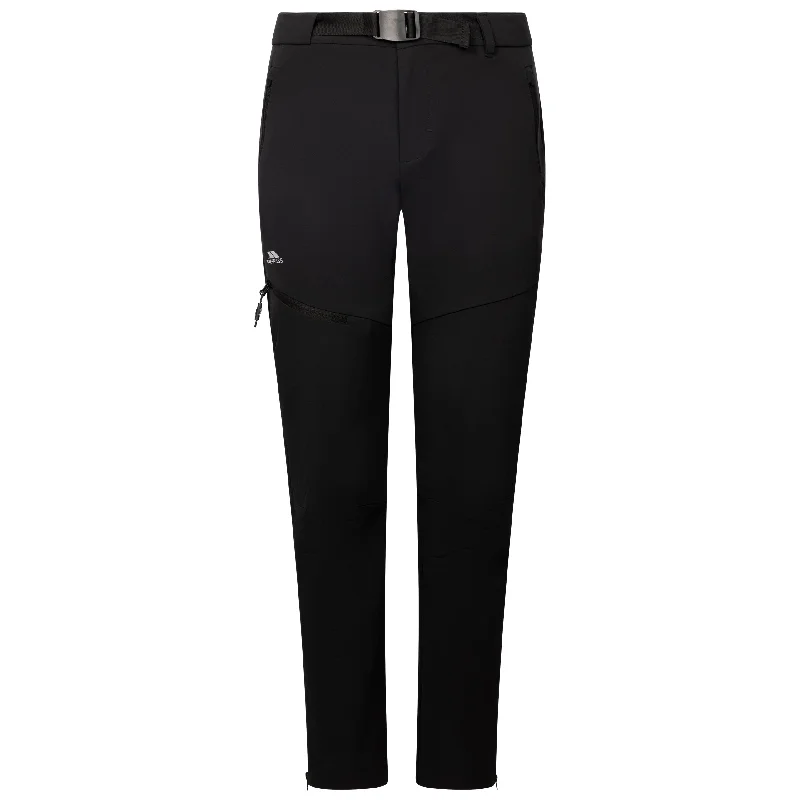 Bernia Womens Slim Fit Stretch Walking Trousers in Black