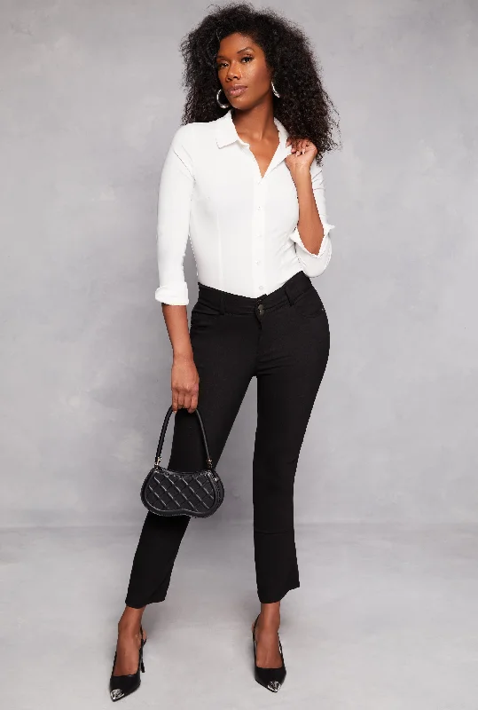 Three Button Dress Pants