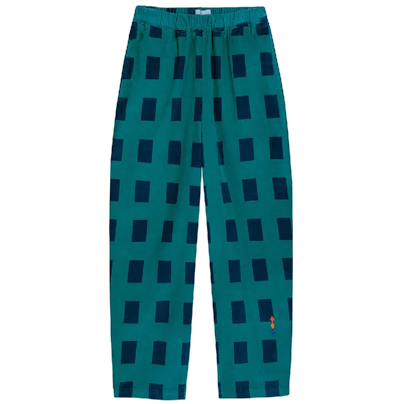 Checked Corduroy Trousers by Bobo Choses Womenswear