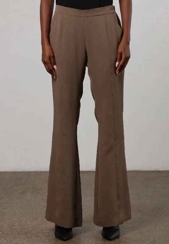 FLUX FLARE TROUSER CHESTNUT