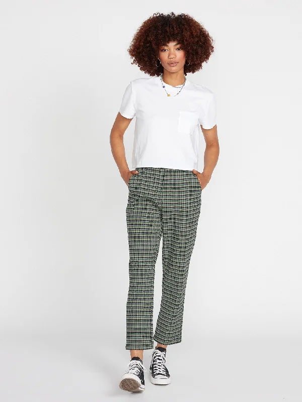 Frochickie Highrise Trousers - DARK PINE