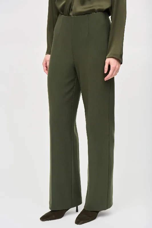 Joseph Ribkoff 243040 Iguana Wide Leg Pull on Trouser