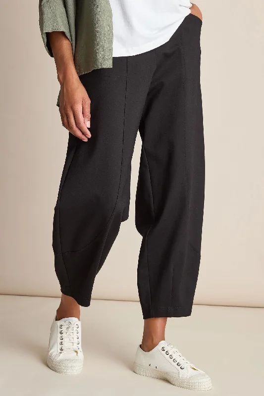 Sahara SPP2025J-P Black Ponte Bubble Trouser