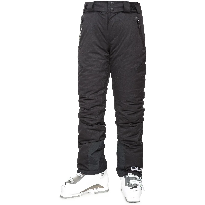 Trespass Women's DLX Waterproof Ski Trousers Marisol2 in Black