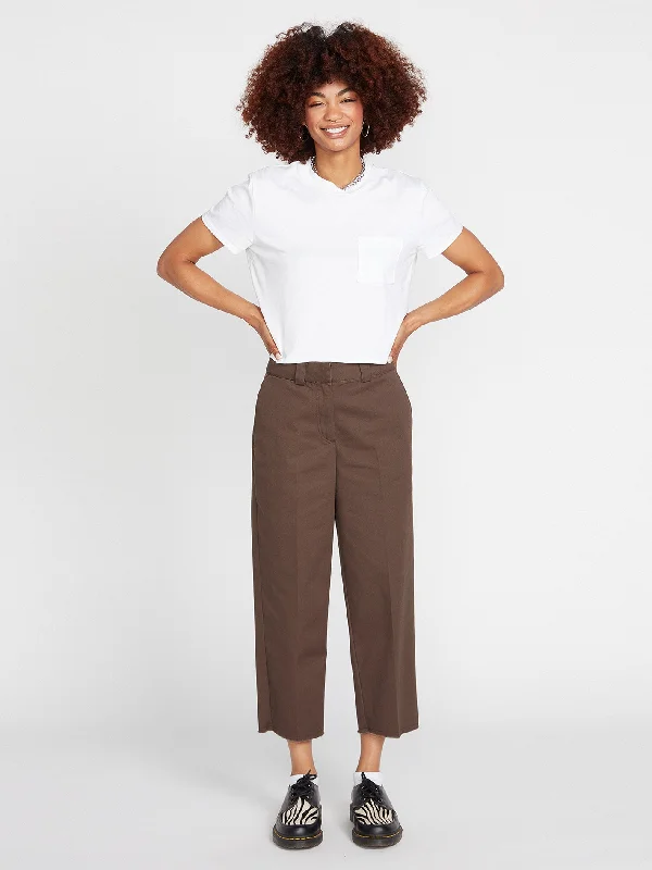 Whawhat Chino Trousers - ESPRESSO